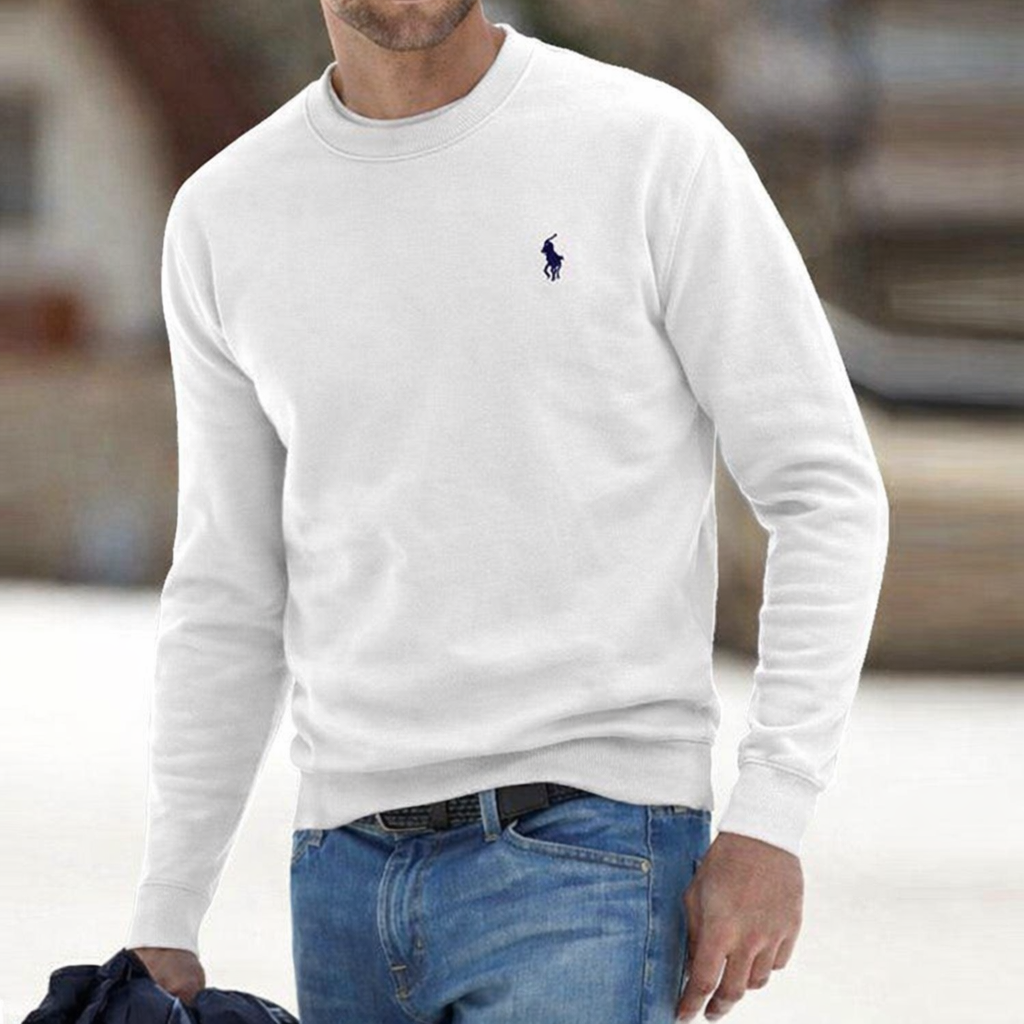 Sweatshirt blanc Polo Ralph Lauren