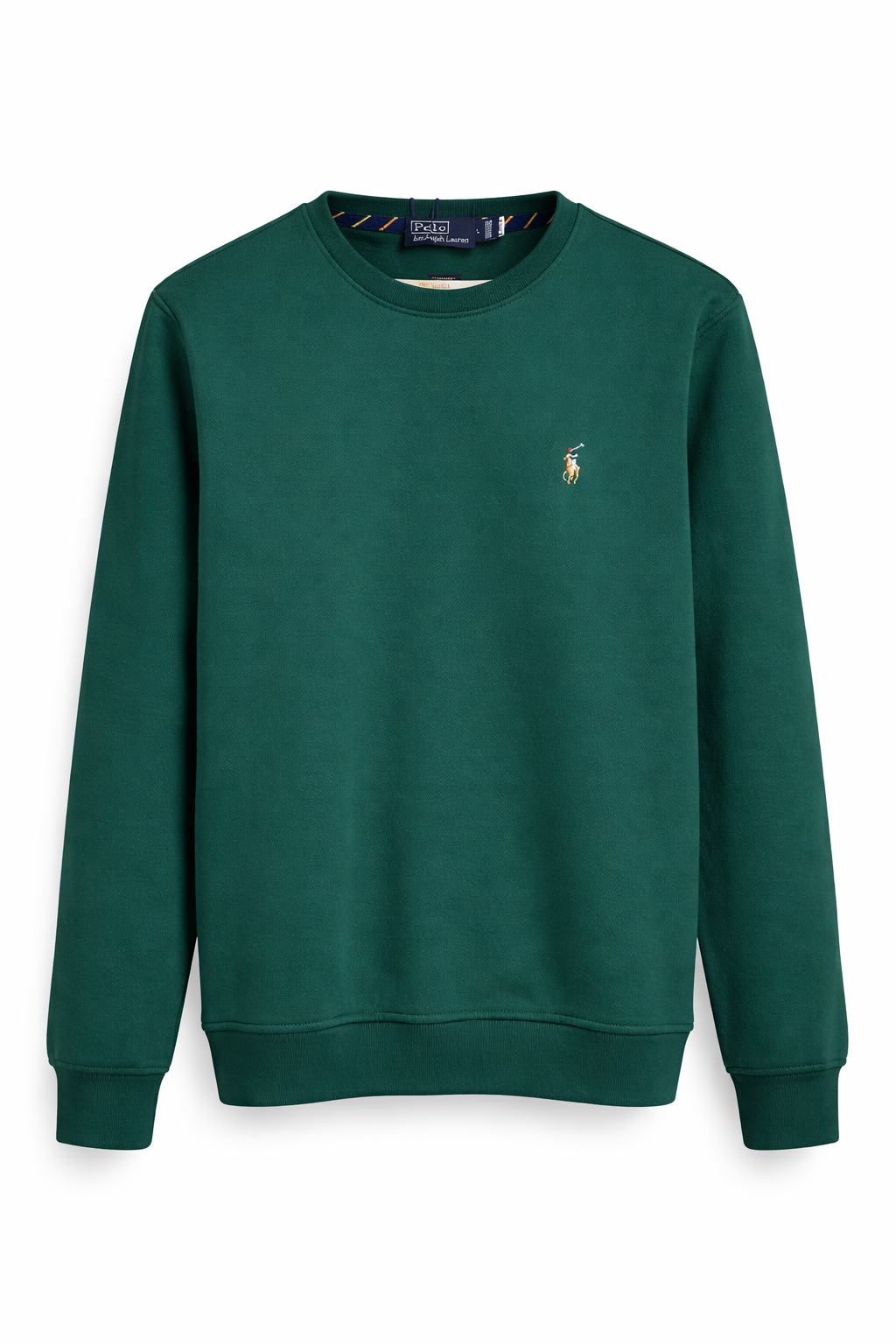 Sweat Col Rond Ralph Lauren Vert