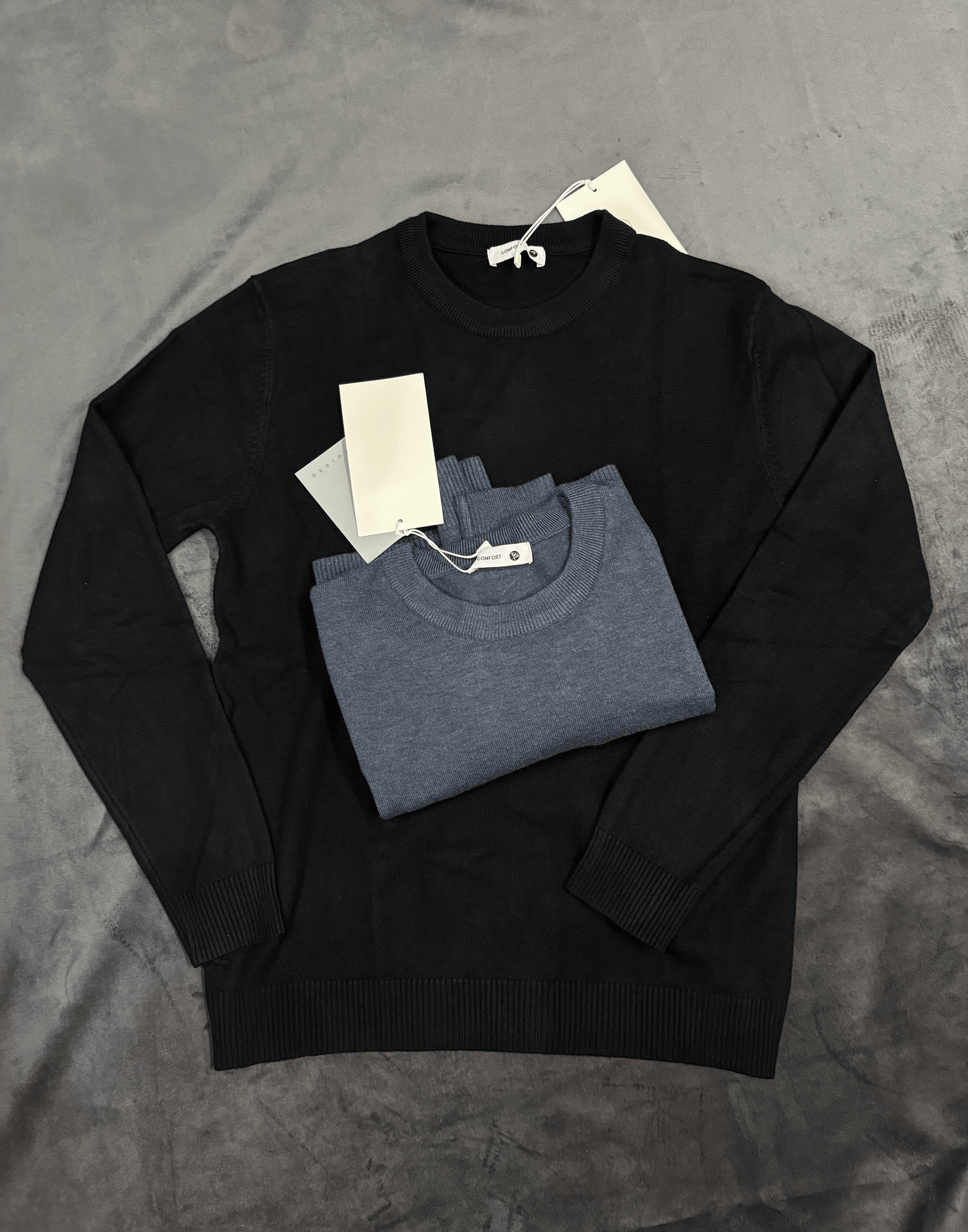 Pulls confort & style – Noir et Bleu
