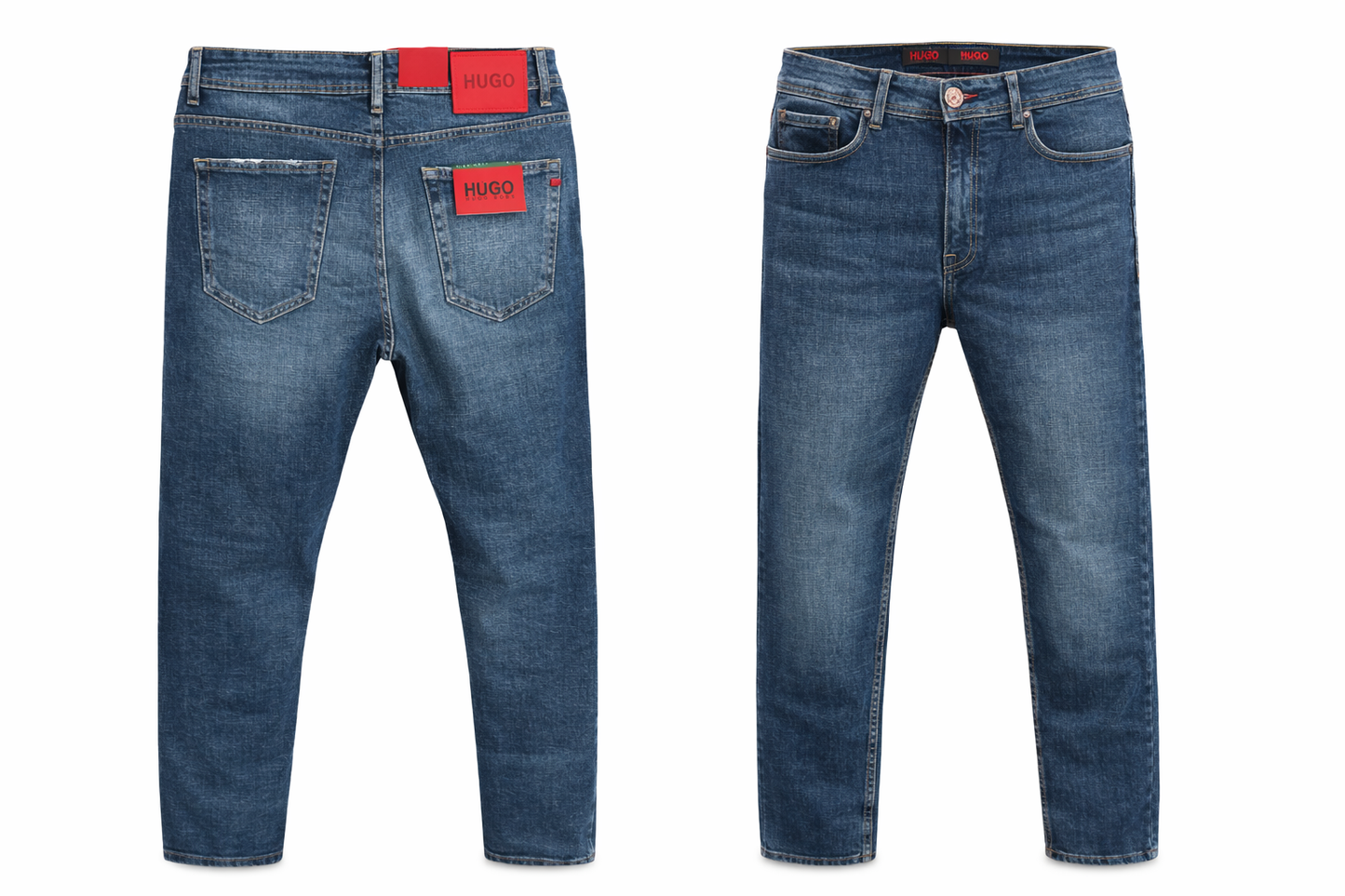 Jean Slim Hugo Denim Bleu