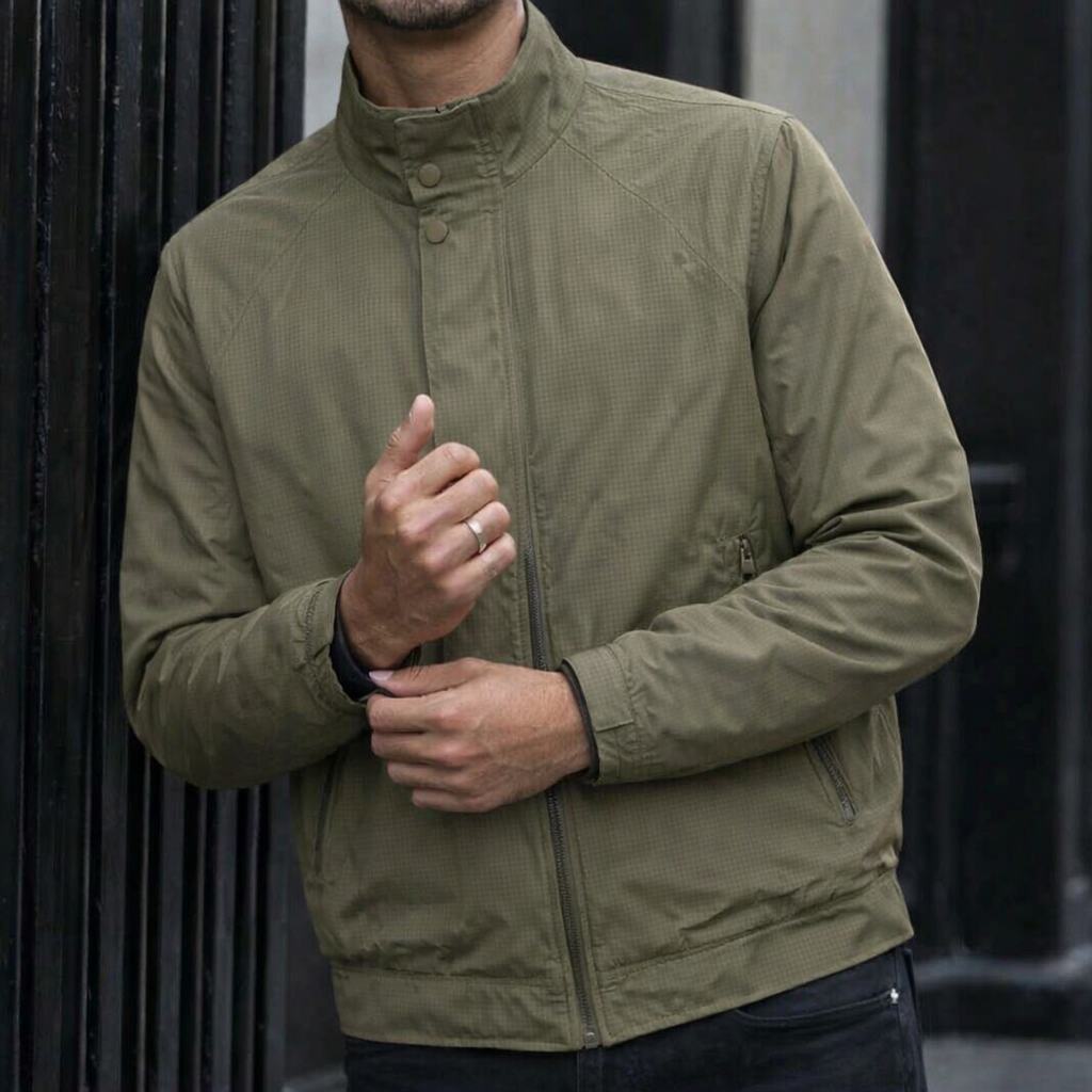 Veste Outdoor Verte Style Casual