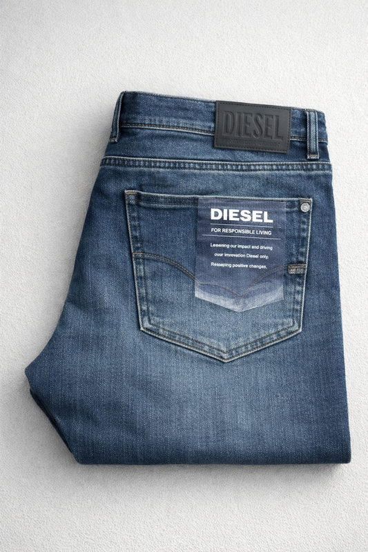 Jean Slim Diesel Denim Bleu