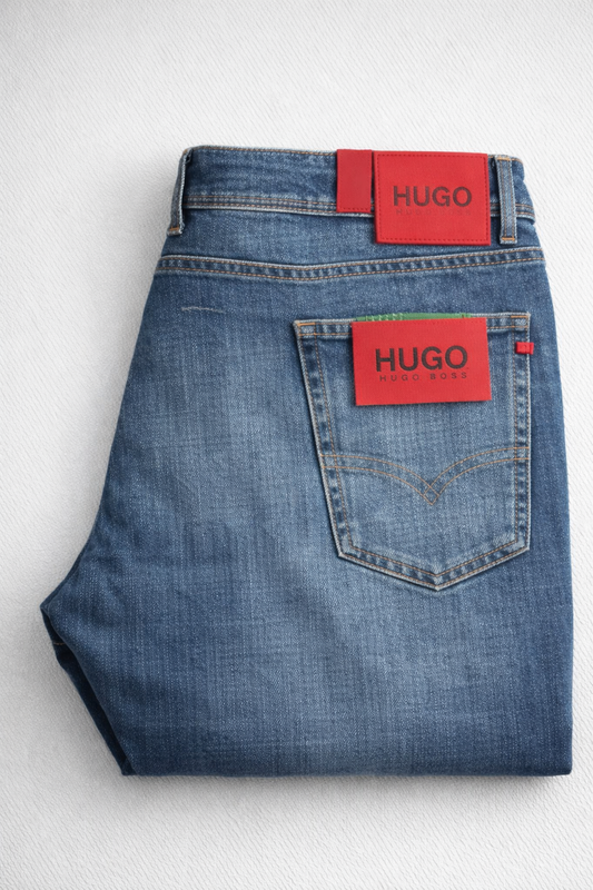 Jean Slim Hugo Denim Bleu