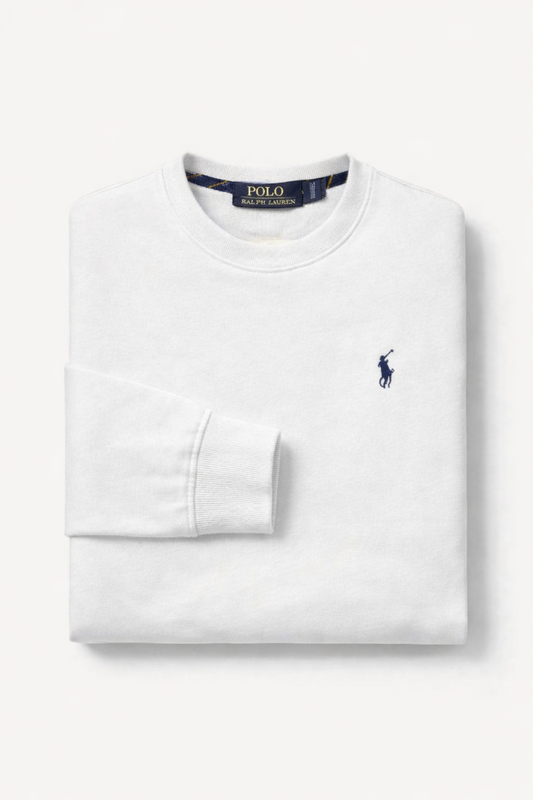 Sweatshirt blanc Polo Ralph Lauren
