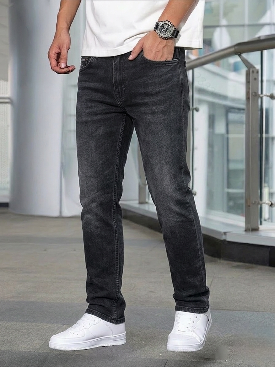Jean Slim Diesel Denim Noir