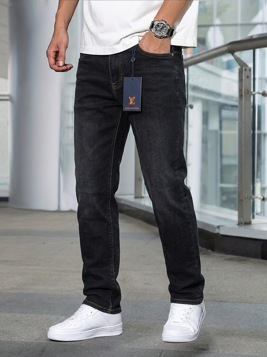 Jean Slim LV Denim Noir