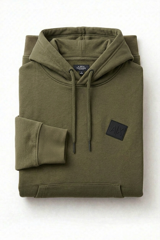 Sweat à Capuche Armani Exchange Vert